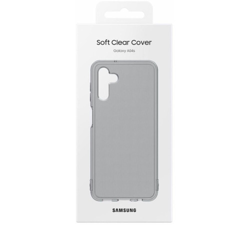 Чехол Samsung Soft Clear Cover для смартфону Galaxy A04s (A047) Black