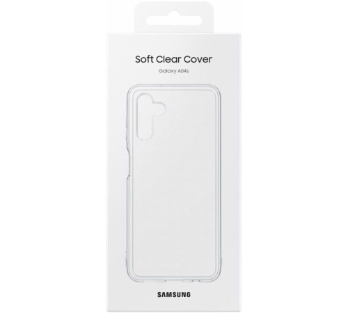 Чехол Samsung Soft Clear Cover для смартфону Galaxy A04s (A047) Transparent