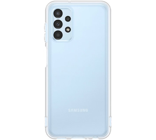 Чохол Samsung Soft Clear Cover для смартфону Galaxy A13 (A135) Transparent