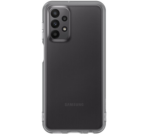 Чехол Samsung Soft Clear Cover для смартфону Galaxy A23 (A235) Black