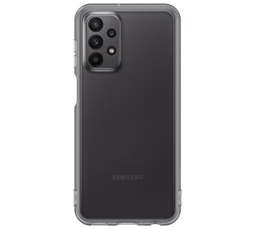 Чехол Samsung Soft Clear Cover для смартфону Galaxy A23 (A235) Black