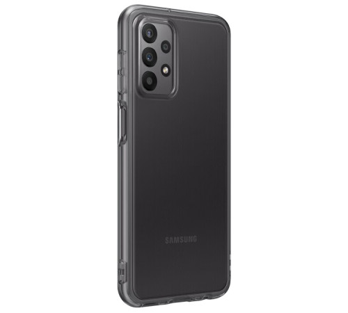 Чехол Samsung Soft Clear Cover для смартфону Galaxy A23 (A235) Black