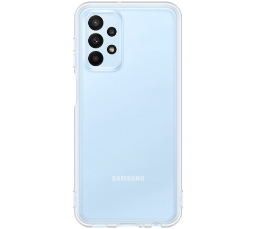 Чохол Samsung Soft Clear Cover для смартфону Galaxy A23 (A235) Transparent