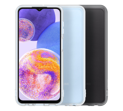 Чохол Samsung Soft Clear Cover для смартфону Galaxy A23 (A235) Transparent