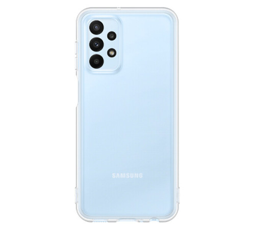 Чохол Samsung Soft Clear Cover для смартфону Galaxy A23 (A235) Transparent