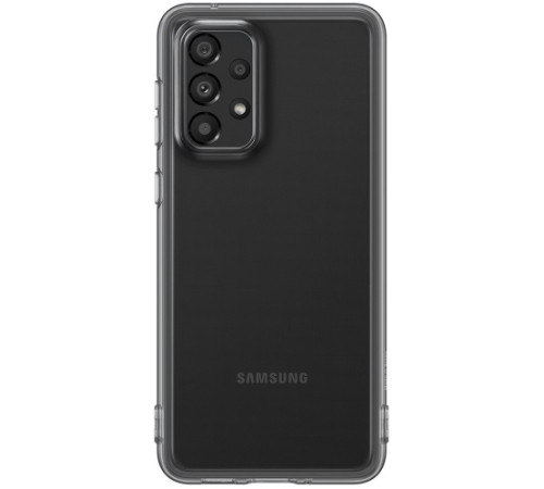 Чехол Samsung Soft Clear Cover для смартфону Galaxy A33 (A336) Black