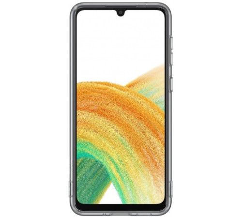 Чехол Samsung Soft Clear Cover для смартфону Galaxy A33 (A336) Black