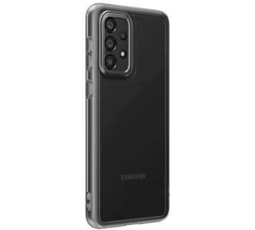 Чехол Samsung Soft Clear Cover для смартфону Galaxy A33 (A336) Black