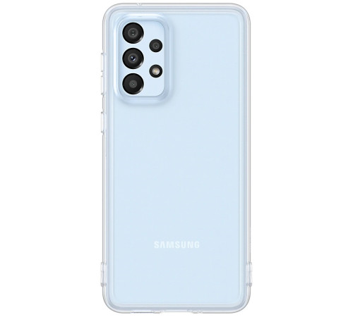 Чехол Samsung Soft Clear Cover для смартфону Galaxy A33 (A336) Transparent