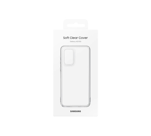 Чехол Samsung Soft Clear Cover для смартфону Galaxy A33 (A336) Transparent