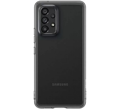Чохол Samsung Soft Clear Cover для смартфону Galaxy A53 (A536) Black