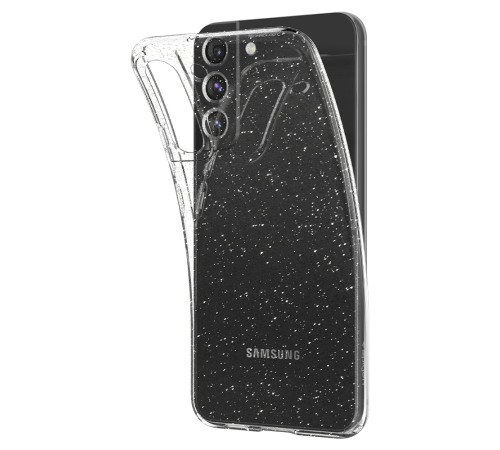 Чехол Spigen для Samsung Galaxy S22 Liquid Crystal Glitter, Crystal Quartz
