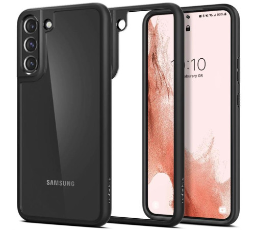 Чехол Spigen для Samsung Galaxy S22 Ultra Hybrid, Matte Black