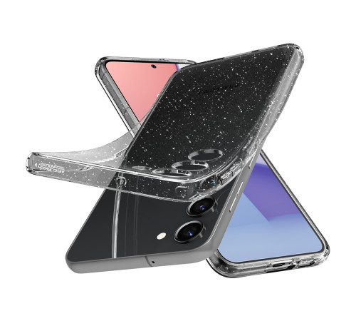 Чехол Spigen для Samsung Galaxy S23 Liquid Crystal Glitter, Crystal Quartz