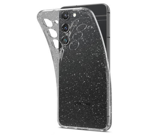 Чехол Spigen для Samsung Galaxy S23 Liquid Crystal Glitter, Crystal Quartz