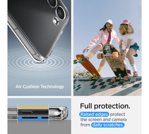 Чехол Spigen для Samsung Galaxy S23 Ultra Hybrid, Crystal Clear