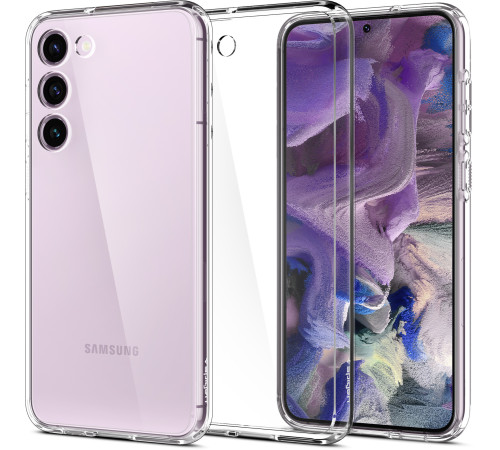 Чехол Spigen для Samsung Galaxy S23 Ultra Hybrid, Crystal Clear