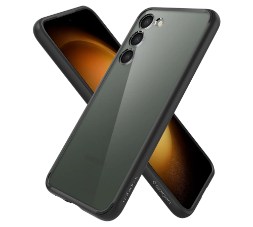 Чехол Spigen для Samsung Galaxy S23 Ultra Hybrid, Matte Black