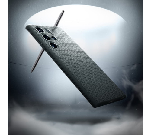 Чехол Spigen для Samsung Galaxy S23 Ultra Liquid Air, Abyss Green