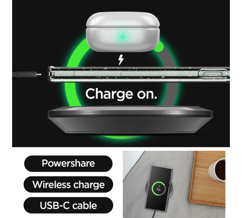 Чехол Spigen для Samsung Galaxy S23 Ultra Liquid Crystal Glitter, Crystal Quartz