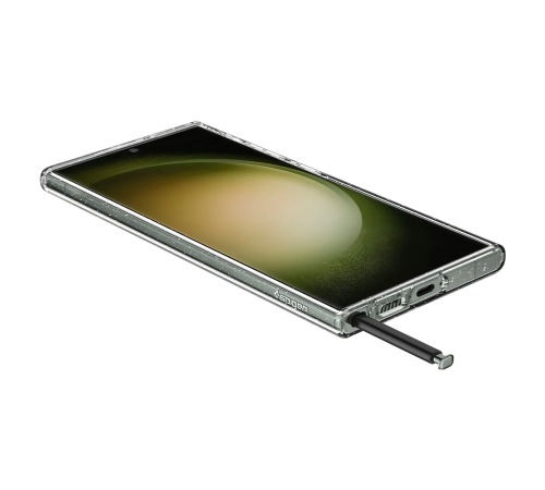 Чехол Spigen для Samsung Galaxy S23 Ultra Liquid Crystal Glitter, Crystal Quartz