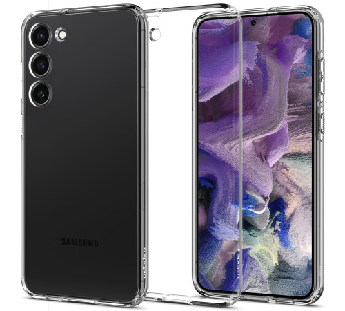 Чехол Spigen для Samsung Galaxy S23+ Crystal Flex, Crystal Clear