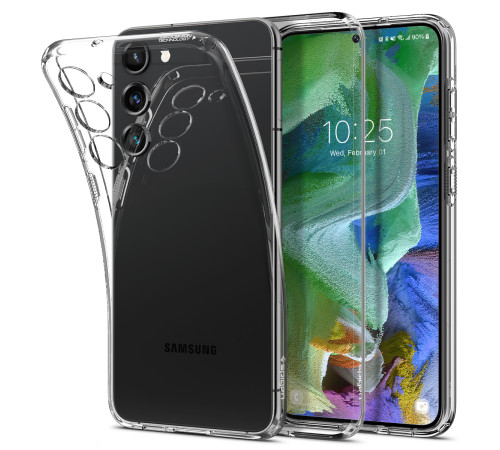 Чехол Spigen для Samsung Galaxy S23+ Liquid Crystal, Crystal Clear