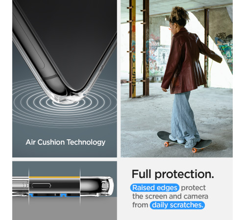 Чехол Spigen для Samsung Galaxy S23+ Liquid Crystal, Crystal Clear