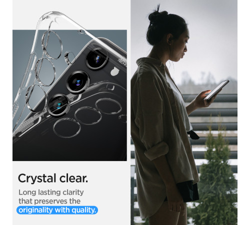 Чехол Spigen для Samsung Galaxy S23+ Liquid Crystal, Crystal Clear