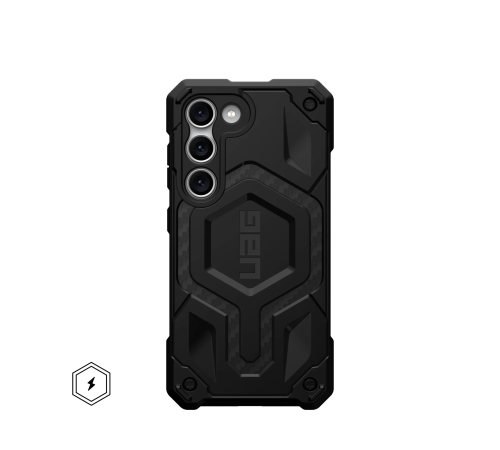 Чохол UAG для Samsung Galaxy S23 Monarch Pro, Carbon Fiber