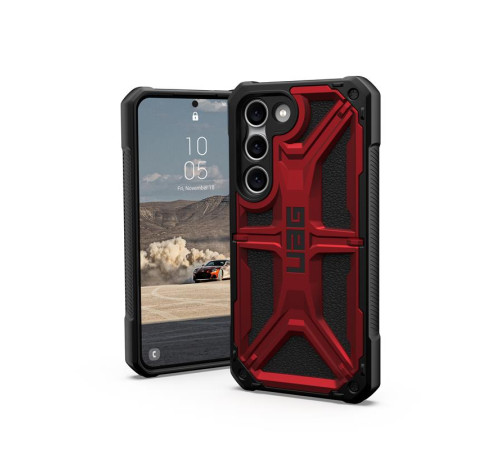 Чехол UAG для Samsung Galaxy S23 Monarch, Crimson