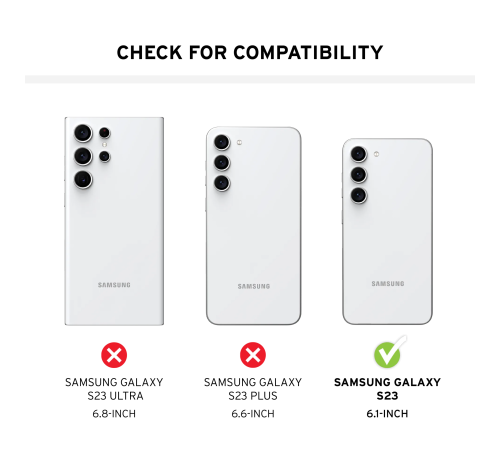 Чехол UAG для Samsung Galaxy S23 Monarch, Kevlar Black