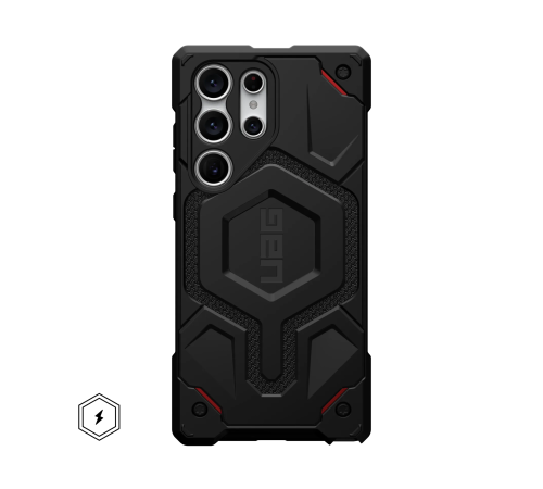 Чехол UAG для Samsung Galaxy S23 Ultra Monarch Pro, Kevlar Black