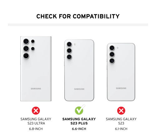 Чохол UAG для Samsung Galaxy S23+ Plasma, Ice