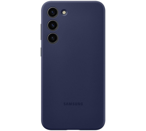 Чехол-накладка Samsung S916 Galaxy S23 Plus Silicone Cover Navy (EF-PS916TNEG)
