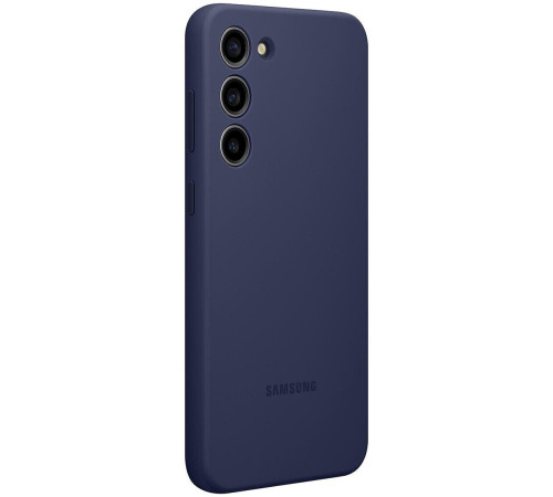 Чехол-накладка Samsung S916 Galaxy S23 Plus Silicone Cover Navy (EF-PS916TNEG)