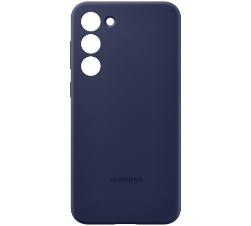 Чехол-накладка Samsung S916 Galaxy S23 Plus Silicone Cover Navy (EF-PS916TNEG)