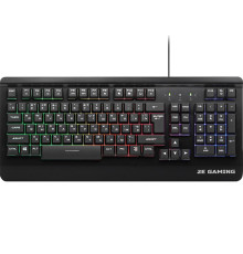 Ігрова клавіатура 2E Gaming KG320 LED USB Black Ukr
