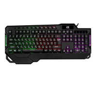 Игровая клавиатура 2E GAMING KG340 LED USB Black Ukr (2E-KG340UBK)