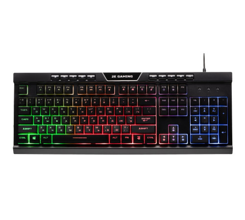 Клавіатура 2E Gaming KG300 LED Black (2E-KG300UB)