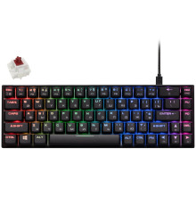 Клавіатура 2E Gaming KG370 RGB Gateron Brown Switch Black (2E-KG370UBK-BR)