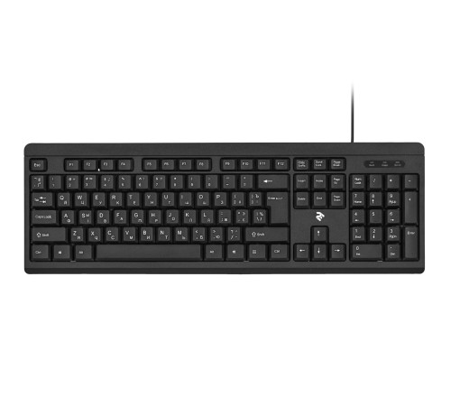 Клавіатура 2E KS108 USB Black (2E-KS108UB)