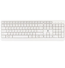 Клавіатура 2Е KS220 White (2E-KS220WW)