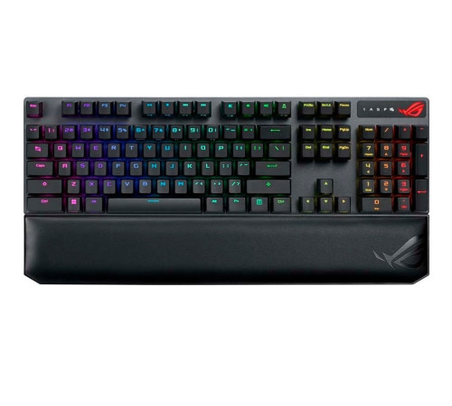 Ігрова клавіатура ASUS ROG Strix Scope NX Red Wireless Deluxe (90MP02I6-BKRA00)