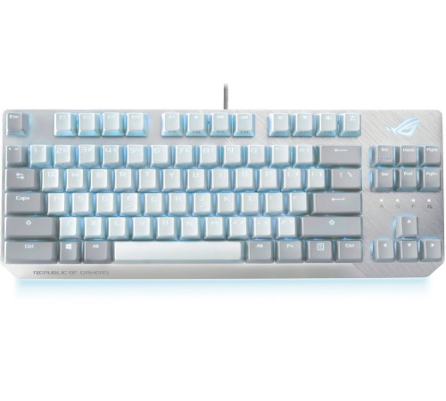 Ігрова клавіатура ASUS ROG Strix Scope NX TKL Moonlight USB EN White (90MP02B6-BKUA00)