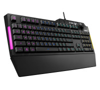 Игровая клавиатура ASUS TUF Gaming K1 Black Ru (90MP01X0-BKRA00)