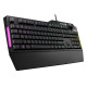 Ігрова клавіатура ASUS TUF Gaming K1 Black Ru (90MP01X0-BKRA00)