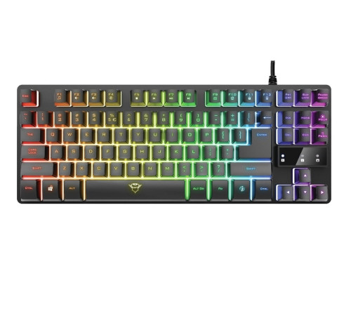 Игровая клавиатура Trust GXT 833 Thado TKL USB Black (23724_TRUST)