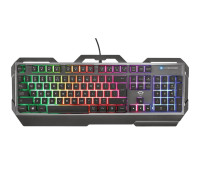 Ігрова клавіатура Trust GXT 856 Torac Illuminated Black (23577_TRUST)