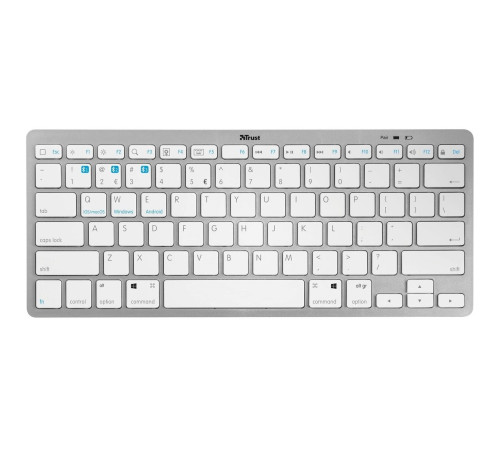 Клавіатура Trust Nado BT White (23752_TRUST)